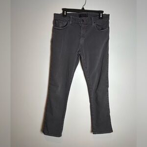 J Brand  Tyler slim straight jeans men’s size 33 gray asphalt denim